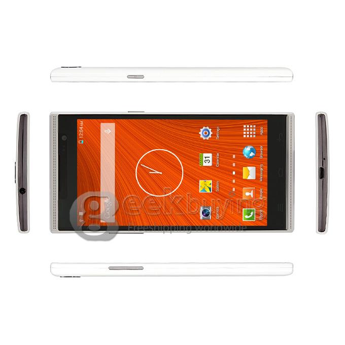 More Fine U5 MTK6582M Quad Core 5.5 Inch Tablet PC Android 4.4 OS IPS 1GB/4GB 3G GPS BT - White