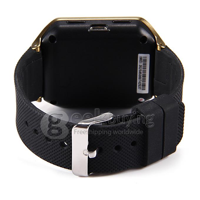 ZGPAX S8 1.54 Inch 240*240 Pixel Watch Phone MTK6572W Dual Core 1.2GHz Android 4.4 OS 512MB 4GB GPS 3G - Golden