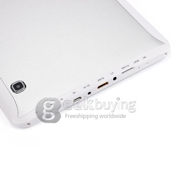 V12 Action 7029B Quad Core 10.1 Inch Tablet PC Android 4.4 OS 1G/8G Capacitive Touch Screen Bluetooth - Silver