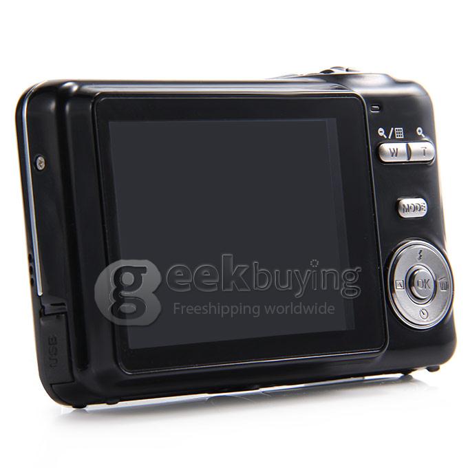 R5 Digital Video Camera with 4X Digital Zoom 3x Optical Zoom / 2.7 Inch TFT LCD - Silver + Black