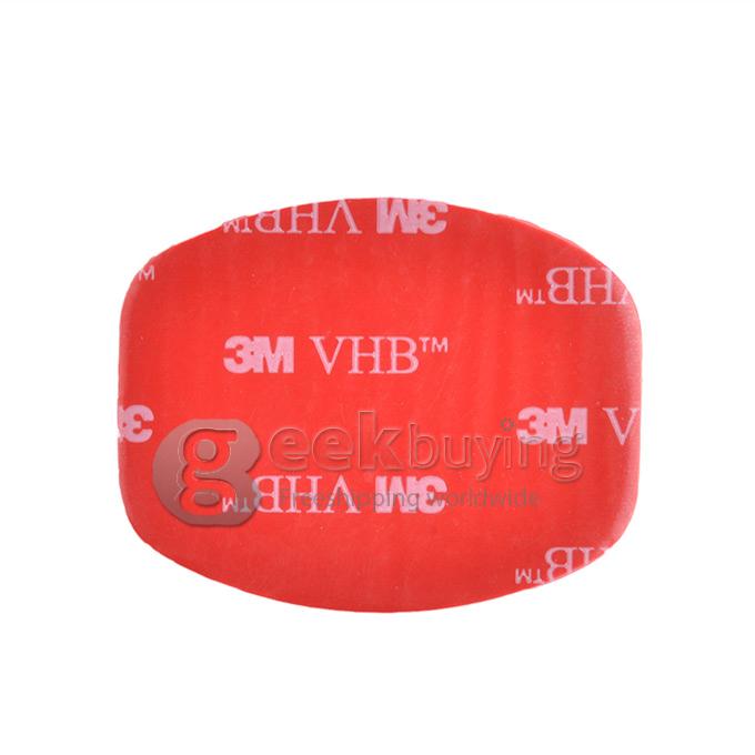 DZ-312 360 Degrees Turn Flat Surface Pedestal with 3M Sticker Suitable for Gopro Hero 4/3/2/1 SJ Cameras