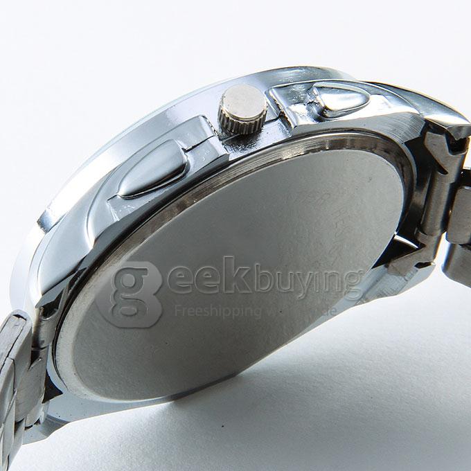 ZHONGYI Z-807 Men's Fashion Steel Band Analog Quartz Wrist Watch