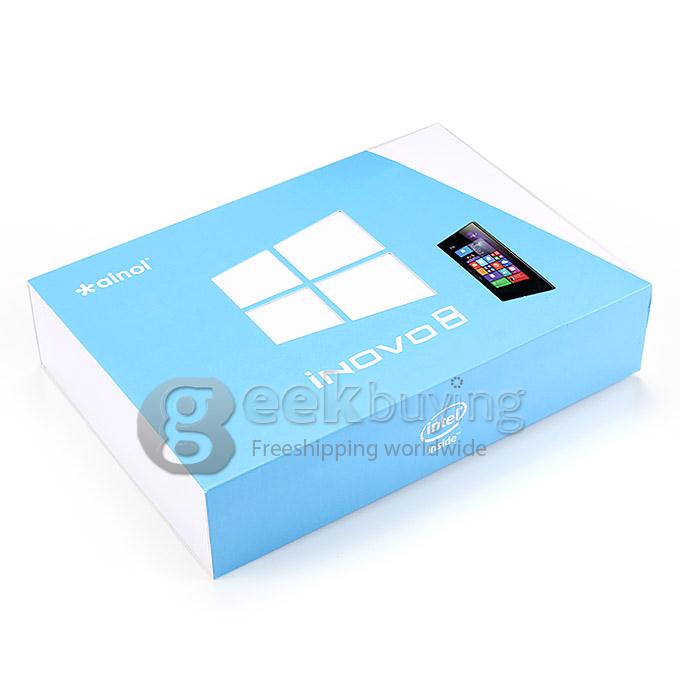 Ainol INOVO8 Intel Atom Z3735D Quad Core 1.86GHz 8 Inch Tablet PC Windows 8.1 2GB/32GB Bluetooth - Black