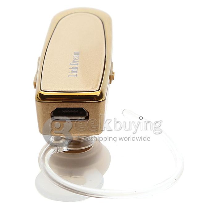 LC-B41 Wireless Bluetooth 4.0 Sports Stereo Headset Earphone for Phone iPhone Galaxy Mobile Phone - Golden
