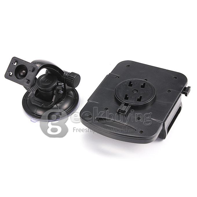 New Car Bracket Suction Mount Holder Backrest Windshield Mountain for iPad Air Mini Sumsang Tablet PC - Black