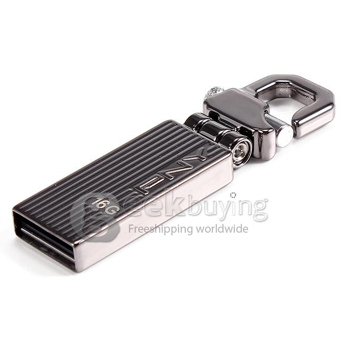 PNY Transformer 16GB USB 2.0 U Disk Memory Stick USB Drive Flash Drive - Silver