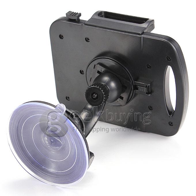 New Car Bracket Suction Mount Holder Backrest Windshield Mountain for iPad Air Mini Sumsang Tablet PC - Black