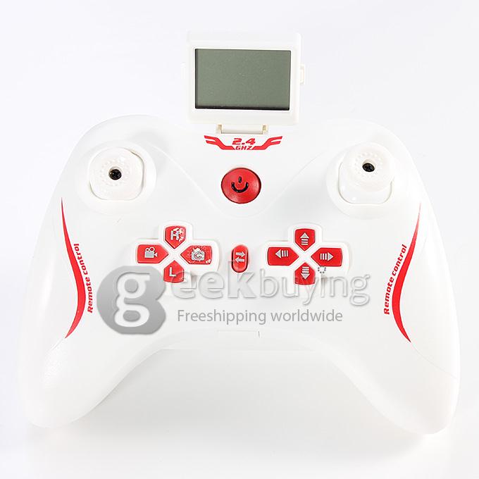 L6039 4-CH 2.4GHz LCD Remote Control Quadcopter RC UFO RTF with 0.5MP Camera 4GB Memory Card