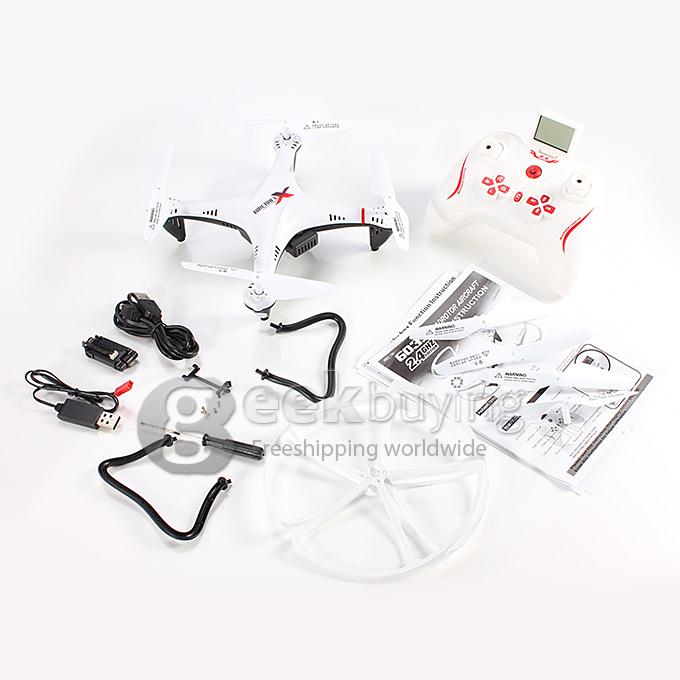 L6039 4-CH 2.4GHz LCD Remote Control Quadcopter RC UFO RTF with 0.5MP Camera 4GB Memory Card