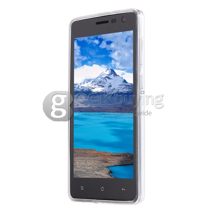 Cubot S168 MTK6582 Quad Core 1.3GHz Smartphone 5.0 inch Android 4.4 1GB RAM 8GB ROM WiFi GPS 3G QHD IPS - White
