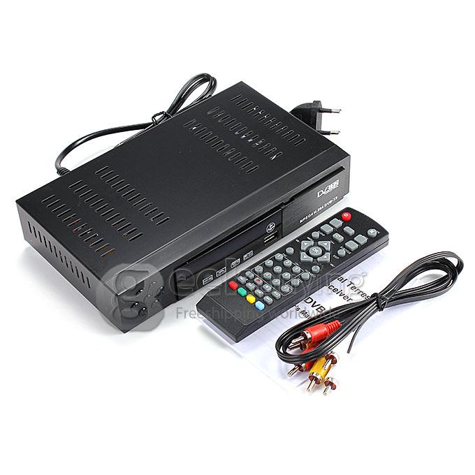 Columbia H.264 MPEG4 DVB-T2 1080P Full HD USB Digital TV Receiver Tuner Terrestrial Receiver Media Player Set Top Box