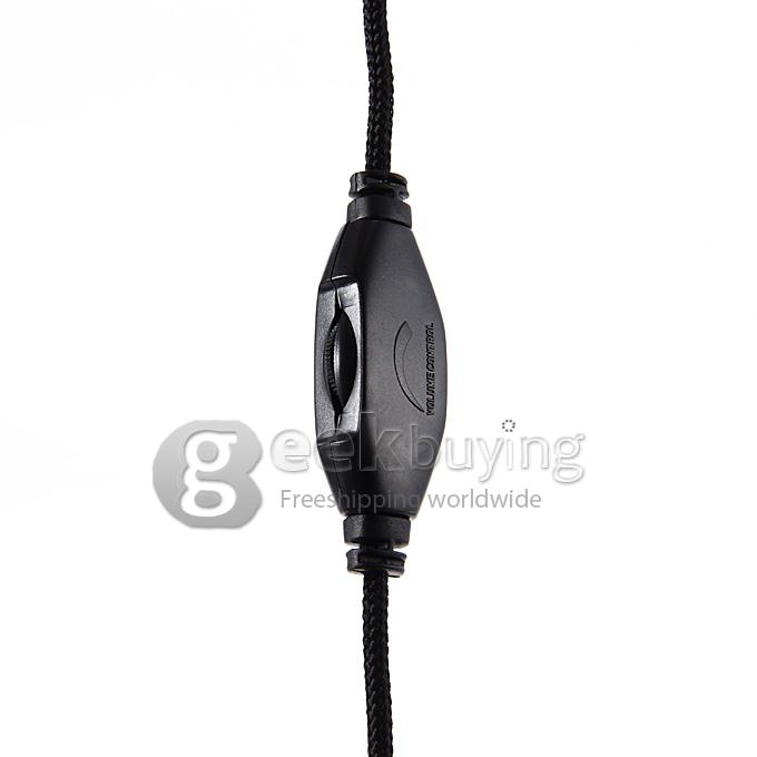 OVLENG X5 Over-Ear 3.5mm Powerful Bass Stereo Headphone Headset Earphone with Mic for PC - Orange