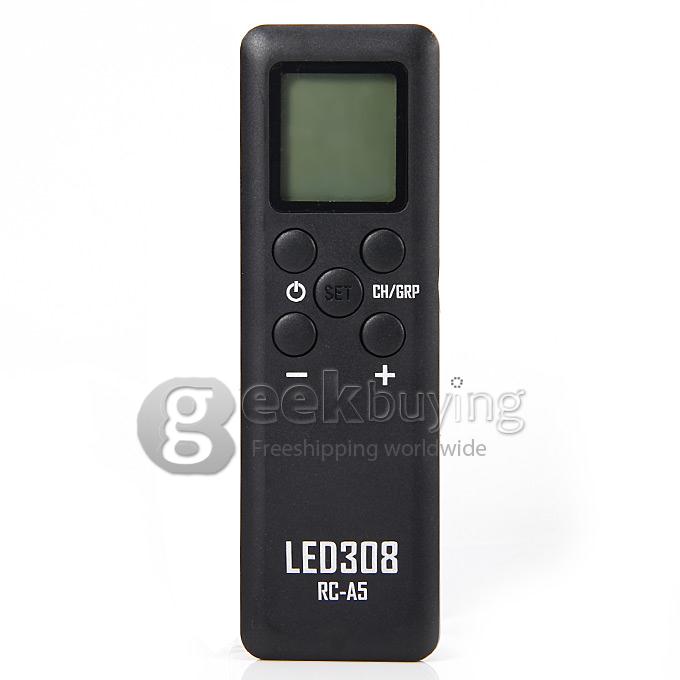 GODOX LED308Y 3300K LED Video Studio Light Photography Lighting with Remote Control for Canon Nikon DV Camcorder