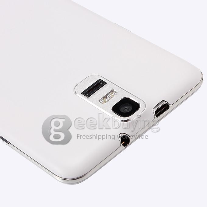 MPIE T6S HD MTK6582 Quad Core 1.3GHz 5.5 inch Smartphone 2GB+4GB Air Gesture Fingerprint Unlocking GPS OTG NFC - White
