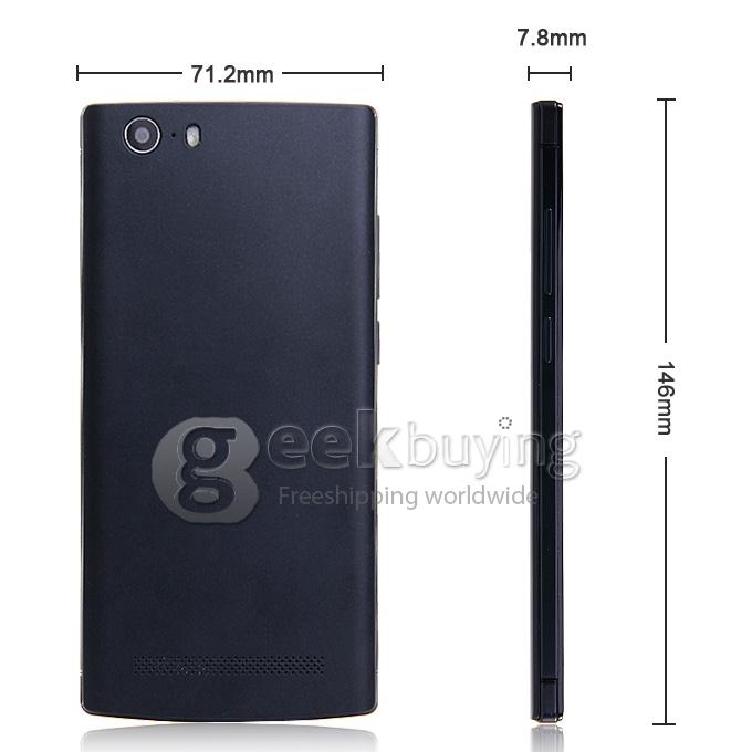 H930 MTK6592M Octa Core 1.4GHz QHD 5.0Inch Android 4.4 OS Smartphone 1GB RAM 8GB ROM QHD 5.0MP 3G/GPS/OTG - Black
