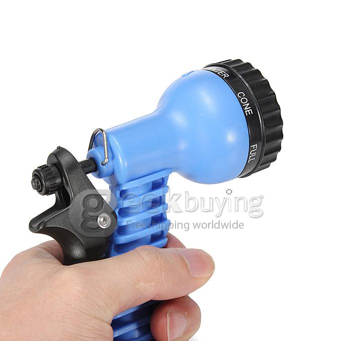 100FT Home Garden Flexible Natural Latex Water Pipe - Blue