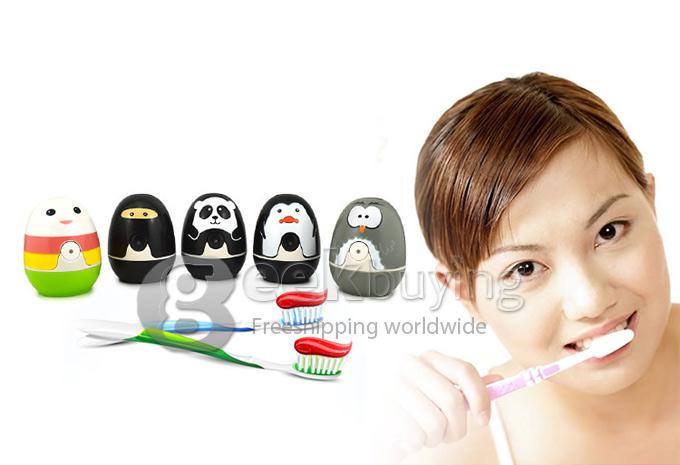 Recesky Creative Home Tumbler Portable UV Toothbrush Sanitizer Sterilizer Holder/Cleaner - Rainbow
