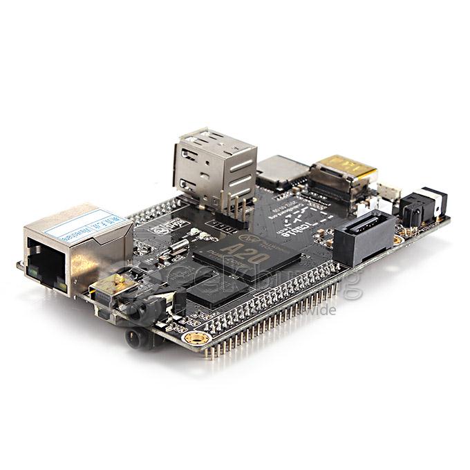 Cubieboard2 RPi-like Development Board A20 ARM Cortex-A7 Dual Core/DDR3/HDMI/Ethernet/Nand Flash/USB/micro SD/SATA/IR
