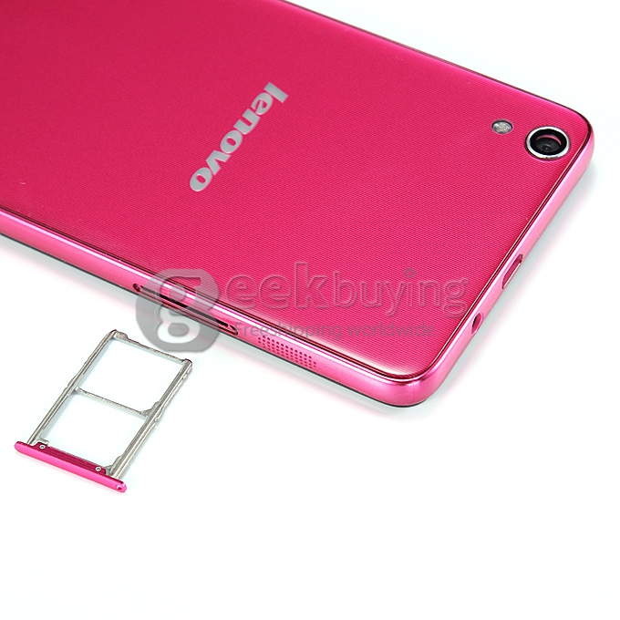 Lenovo S850 MTK6582 Quad Core 1.3GHz 5.0 Inch Android 4.4 Smartphone 1GB RAM 16GB ROM HD Gorilla Glass - Pink