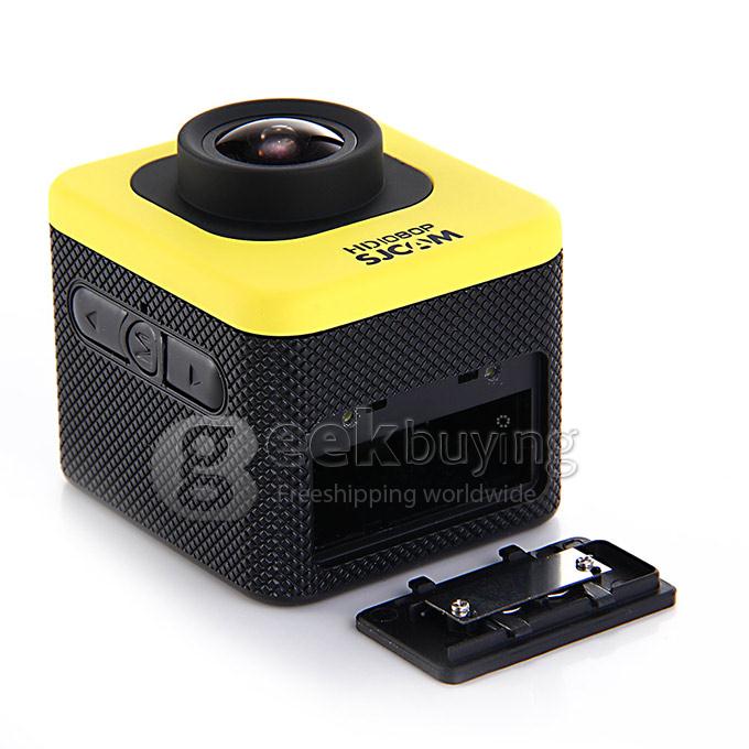 SJCAM M10 Mini Action Sports Camera Standard Version Novatek 12MP 1080P 170 Degrees Lens 1.5 Inch HD Camcorder Car DVR - Yellow