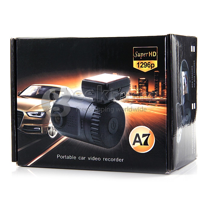 Mini 0803 Ambarella A7LA50D 3.5MP 1296P Car DVR 1.5 Inch LCD Dash Cam GPS Logger
