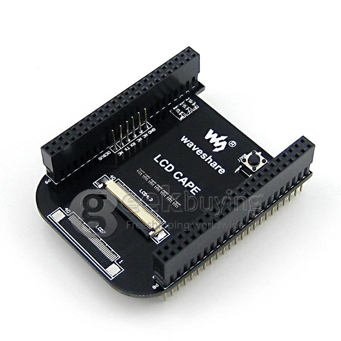 BeagleBone BB Black (Package C) Development Kit LCD CAPE (4.3inch) + 4.3