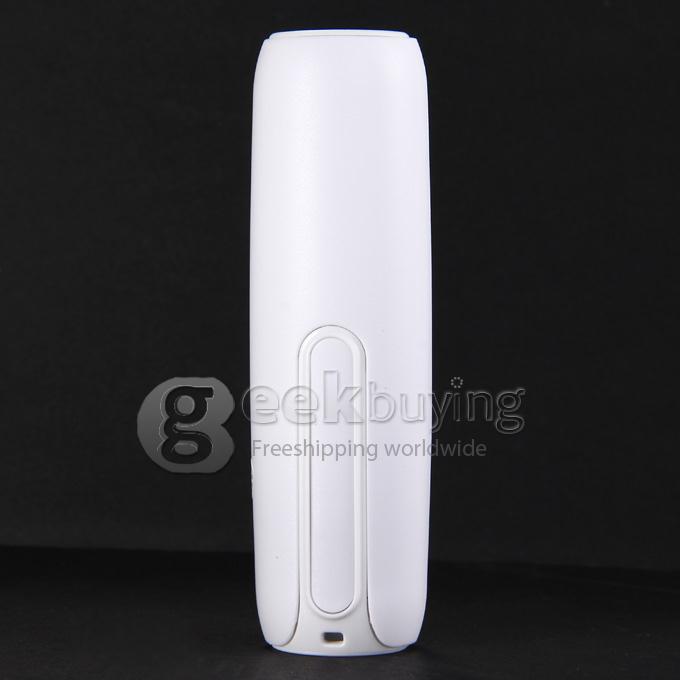 New 2600mAh Portable Mini Power Bank Tube External Battery for Smartphone Tablet iPhone iPad iPod - White