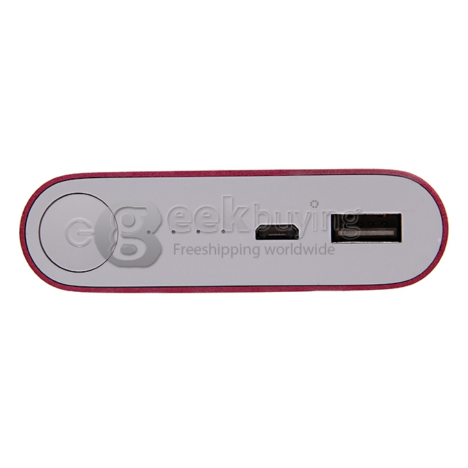 XiaoMi 10400mAh USB Portable Power Bank External Battery Charger for Mobile Phones Tablets iPhone6 Plus Samsung HTC Google Blackberry - Red