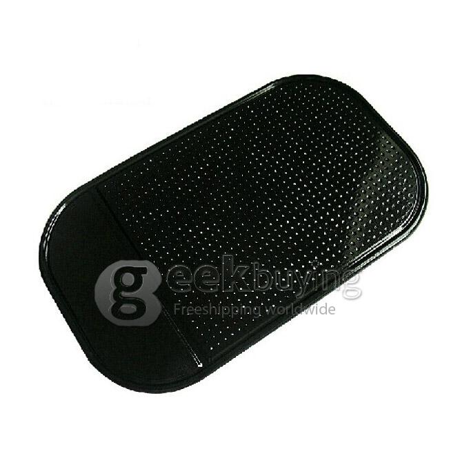 Anti-Slip Washable Reusable Car Magic Sticky Pad for Mobile PDA MP3 MP4 Player in Car Use - Black