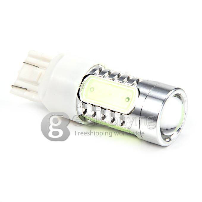 T20 7.5W 160lm 5-LED Blue Light Car Backup Lamp Car Foglight / Headlamp / Tail Light