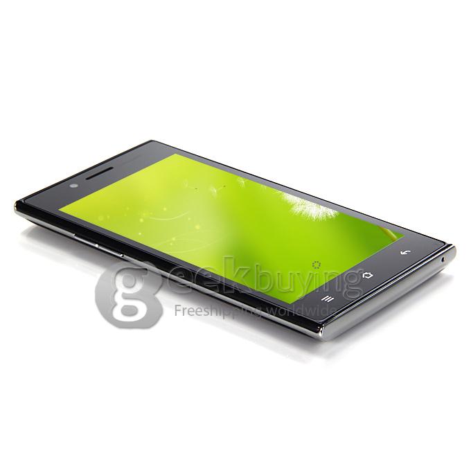 MG7 MTK6572W Dual Core 1.3GHz 4.5 Inch Smartphone Android 4.4 2GB ROM 3G WiFi Dual Cameras Dual SIM - Black
