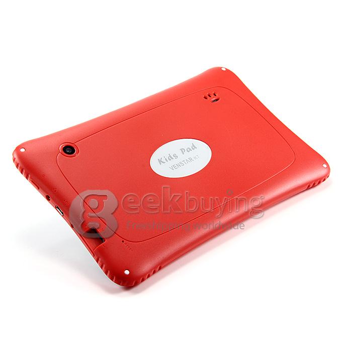 VENSTAR K7 Kids Pad RK3026 7 Inch Tablet PC Android 4.2 OS 8GB ROM Capacitive Touch Screen Dual Cameras - Red