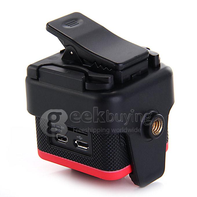 SJCAM M10 Mini Action Sports Camera Standard Version Novatek 12MP 1080P 170 Degrees Lens 1.5 Inch HD Camcorder Car DVR - Red