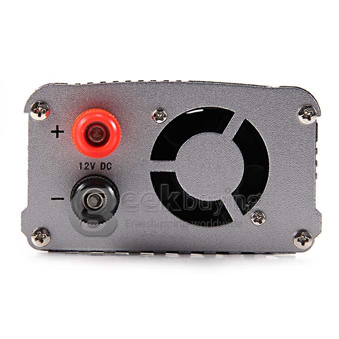 DOXIN 300W Car DC 12V to AC 220V Power Inverter - Silver
