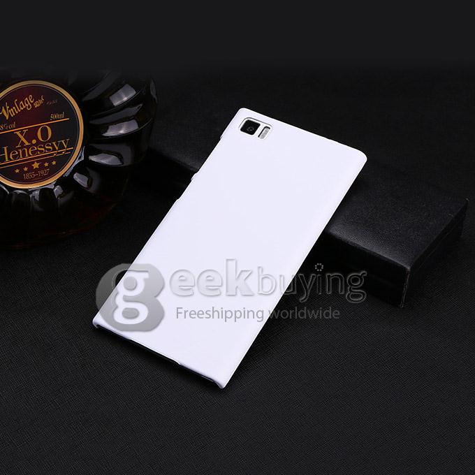 MOSKII Shield PC Back Case Protective Cover for Xiaomi MI M3/MI3 - White