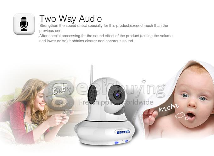 ESCAM Patron QF500 WiFi HD 720P 1.0MP 1/4