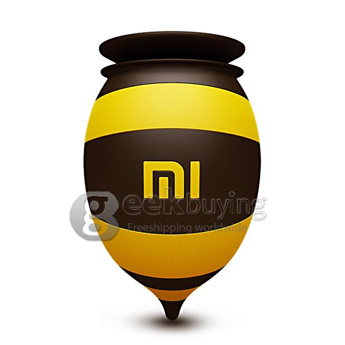 Xiaomi Cute Silicone Bee Shape Phone Holder Stand with Suction Cup - Yellow + Black