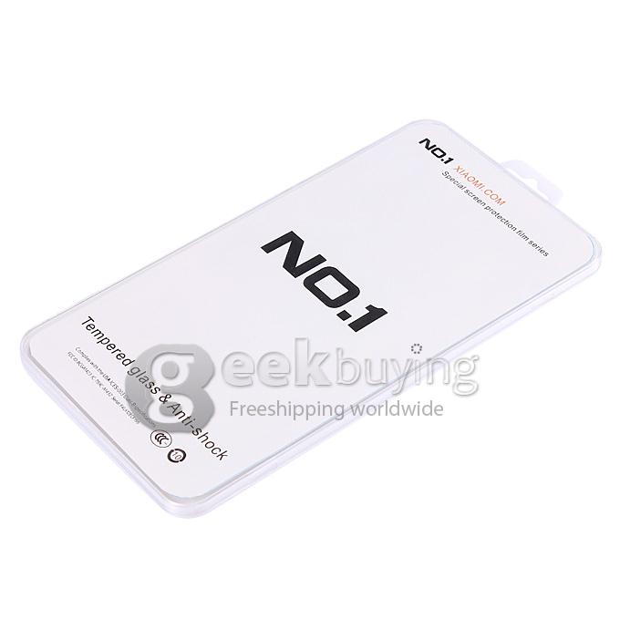 Gift Box with NO.1 MI4 Leathr Case Tempered Glass Silicone Case 3 in 1