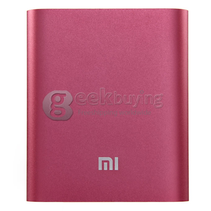 XiaoMi 10400mAh USB Portable Power Bank External Battery Charger for Mobile Phones Tablets iPhone6 Plus Samsung HTC Google Blackberry - Red