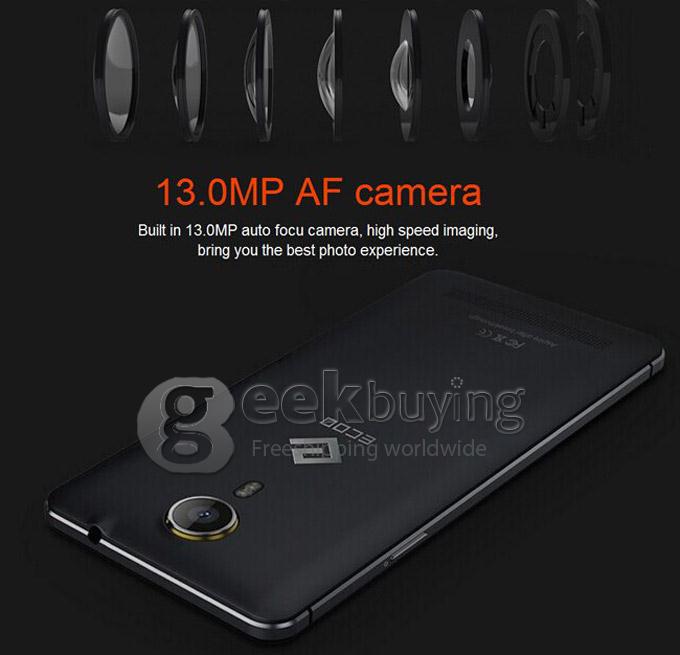 ECOO E02 Shining PRO MTK6592 Octa Core 1.7GHz Smartphone 5.5 Inch IPS HD Android 4.4 2GB RAM 16GB ROM 13MP 2MP - White