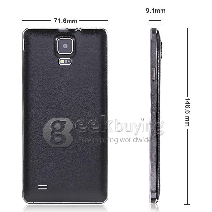 JIAKE JK-760 5.0 Inch MTK6572 Dual Core 1.2GHz Smartphone Android 4.4 4GB ROM Dual SIM Dual Camera 3G GPS - Black