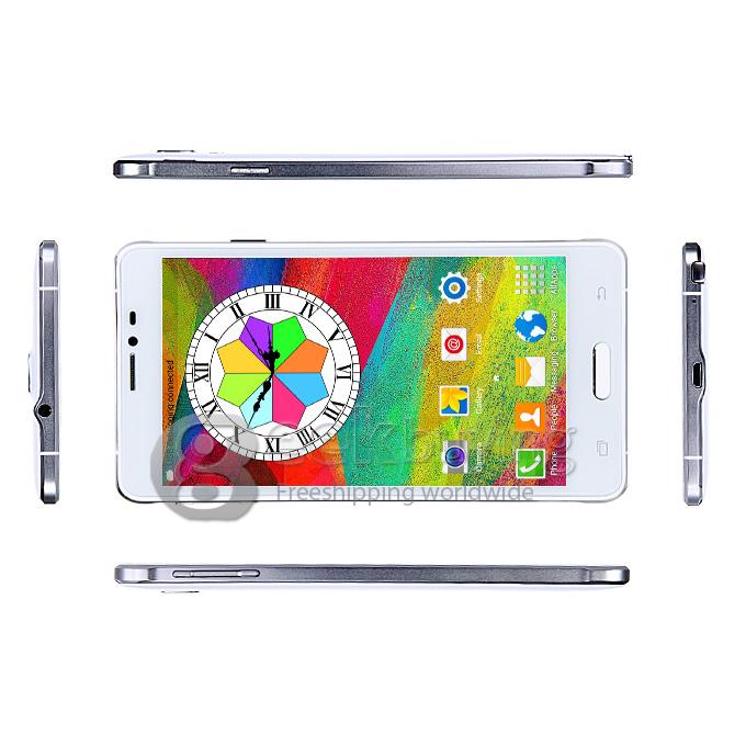 V12 5.5 inch 960*540 QHD MTK6582 Quad Core 1.3GHz Smartphone Android 4.4 1GB 8GB Dual Cameras Dual SIM Wifi 3G - White