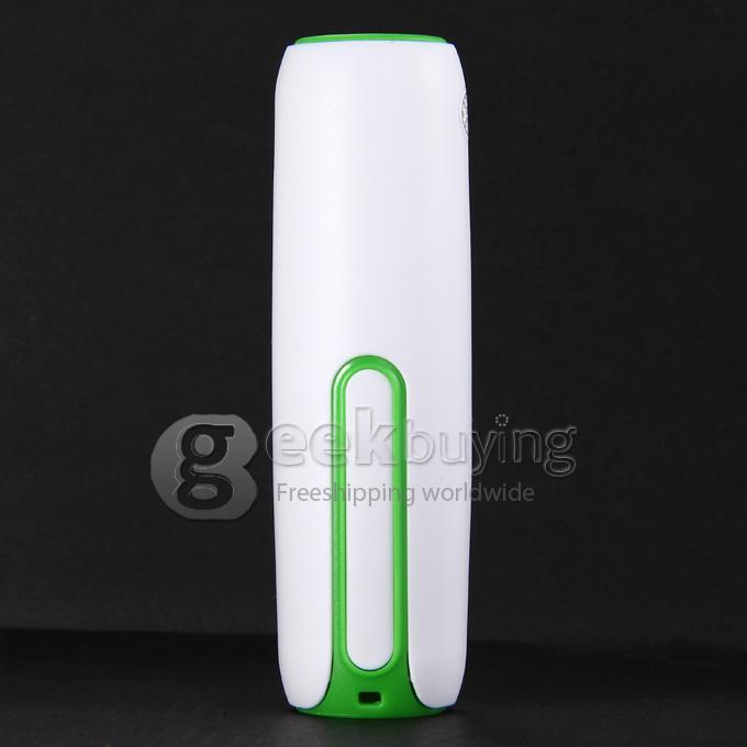New 2600mAh Portable Mini Power Bank Tube External Battery for Smartphone Tablet iPhone iPad iPod - Green