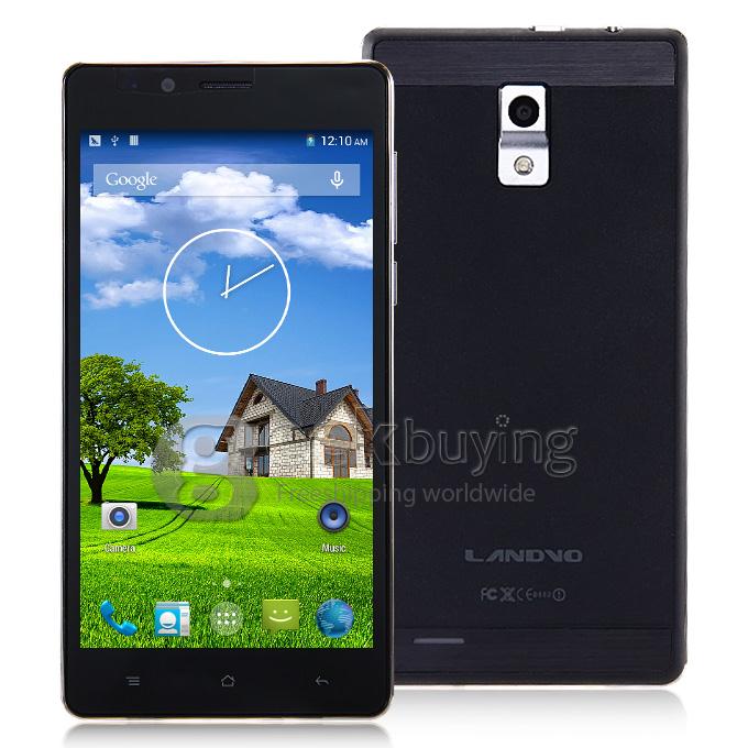 LANDVO L550 MTK6592M Octa Core 1.4GHz QHD 5.0Inch Android 4.4 OS Smartphone 1GB RAM 8GB ROM 8.0MP 3G/GPS/WIFI - Black