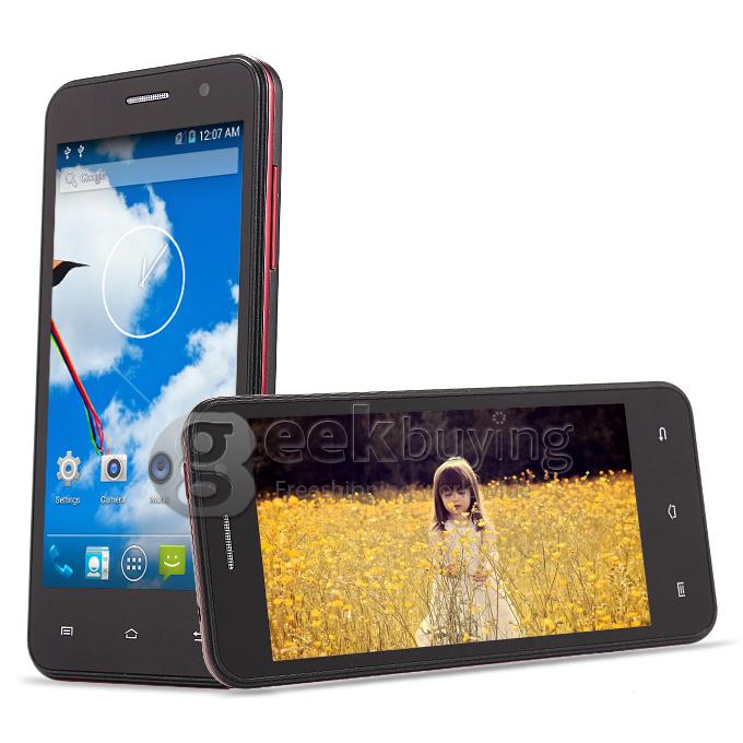 Atongm H3 4.5 inch WVGA Qualcomm MSM8926 Quad Core 1.2GHz Smartphone Android 4.4 1GB RAM 8GB ROM 4G WiFi GPS - Black