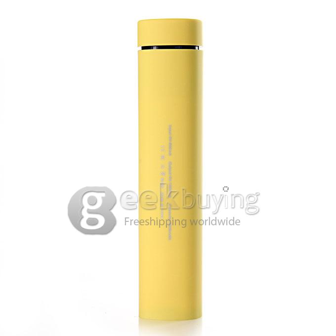3 IN 1 Portable 4000mAh Power Bank Battery Charger + Speaker + Stand for Smartphone - Yellow