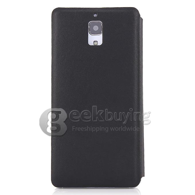 Gift Box with NO.1 MI4 Leathr Case Tempered Glass Silicone Case 3 in 1