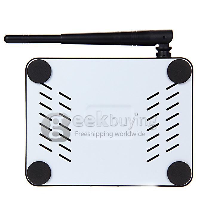 M8S RK3188 Quad Core 1.4GHz Android 4.4 Mini TV BOX HDMI HDD Player 2G/16G WIFI 2.0mp Camera Bluetooth - Black