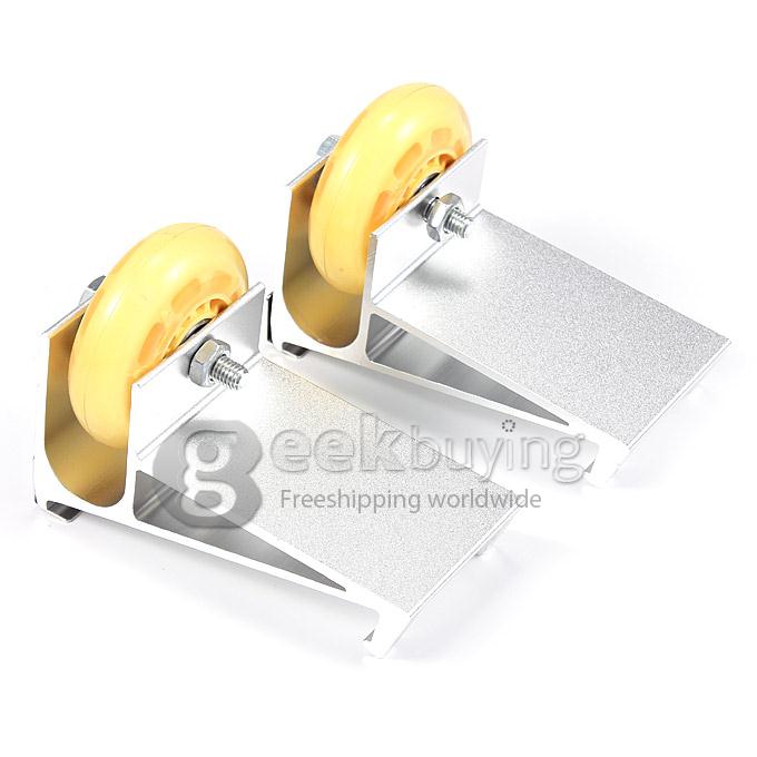 TG Foldable Self Balance Electric Unicycle Auxiliary Wheel Dark Blue/Light Blue/Yellow/Red (2pcs) - Color Random