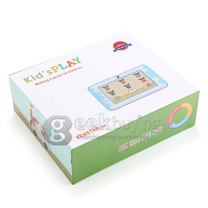 K4 Kids Pad RK3026 4.3 Inch Tablet PC Android 4.2 OS 8GB ROM 480*272 Kid's Software with Parental Control - Red